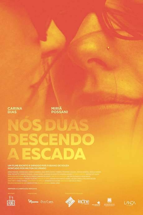 Two Girls Descending the Stairs